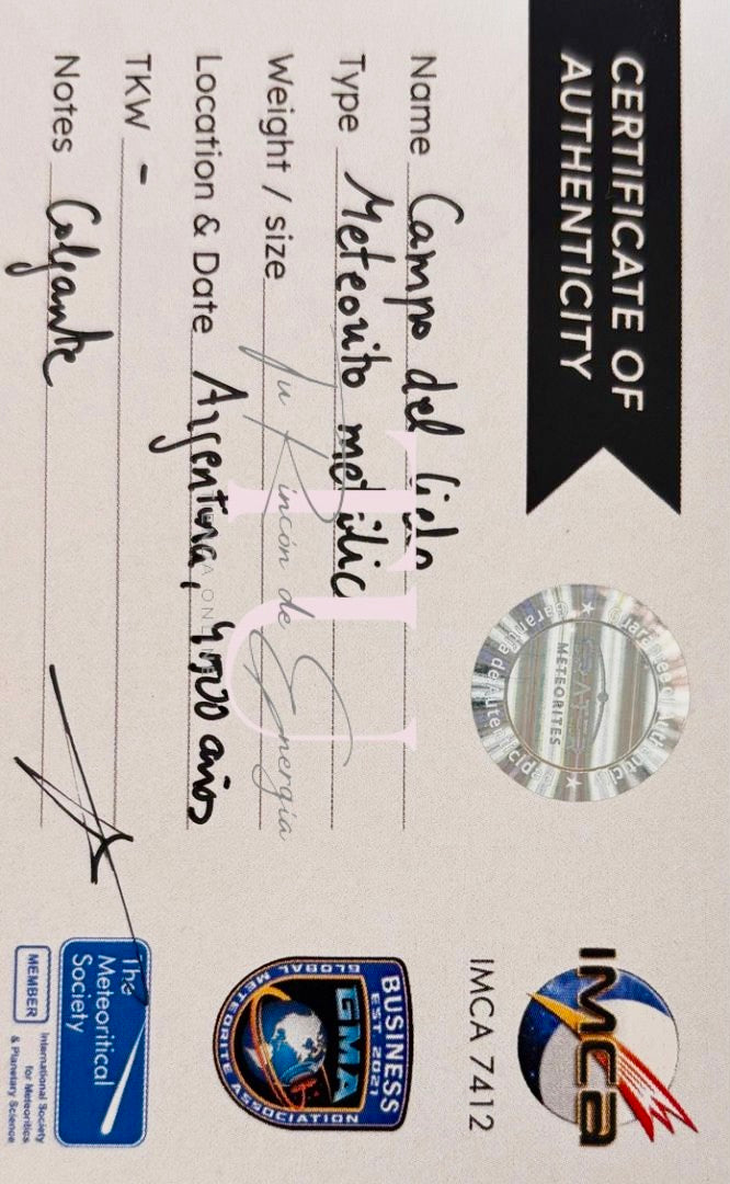 COLGANTE DE CAMPO DE CIELO