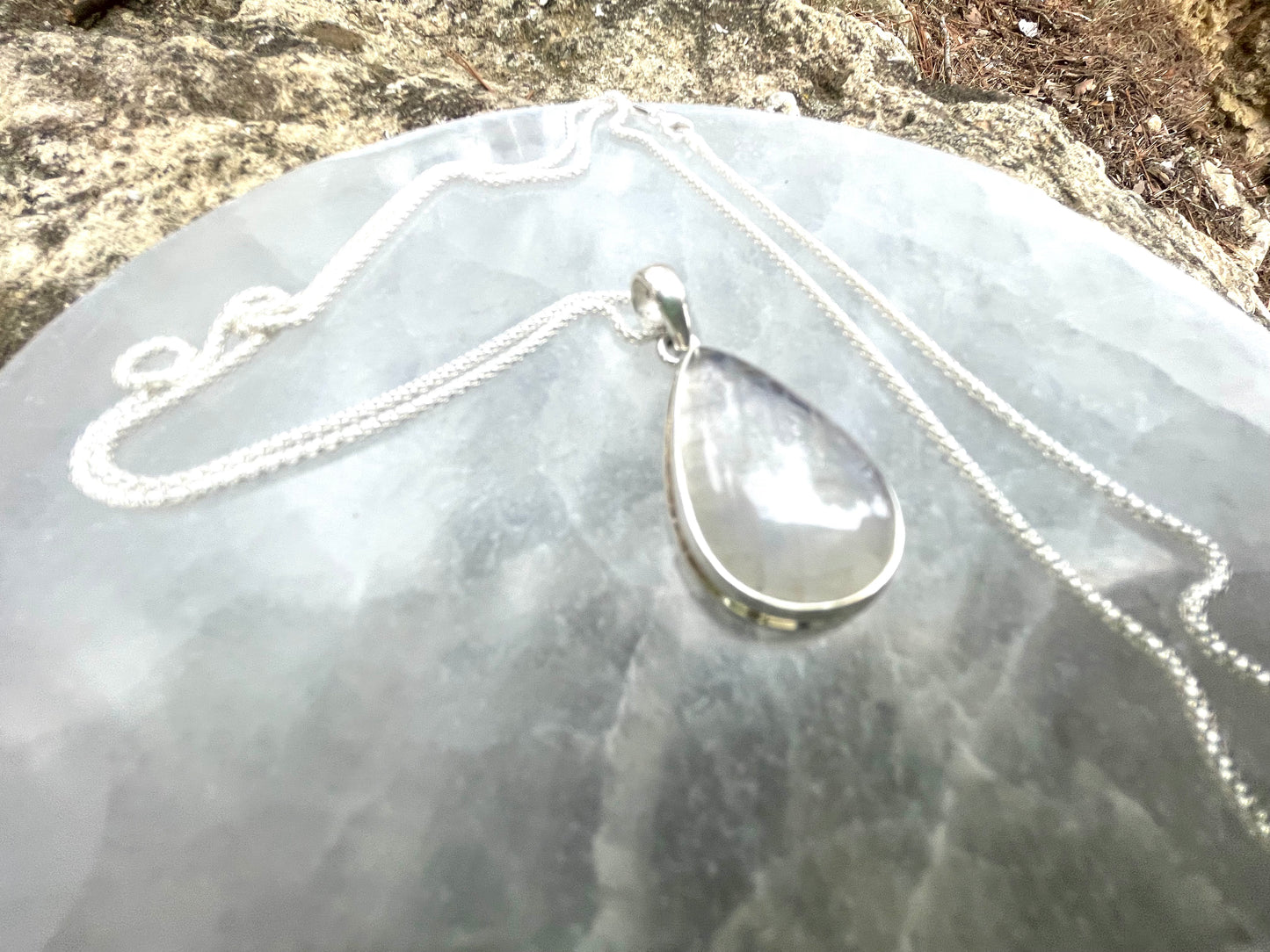 Colgante Piedra Luna XL