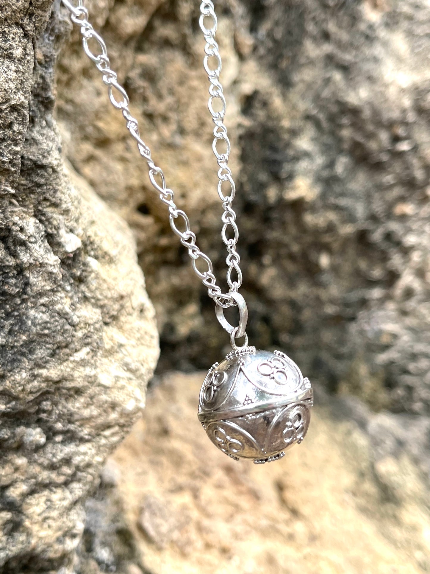 LLamador de Angeles Plata Regalo para Emabrazadas