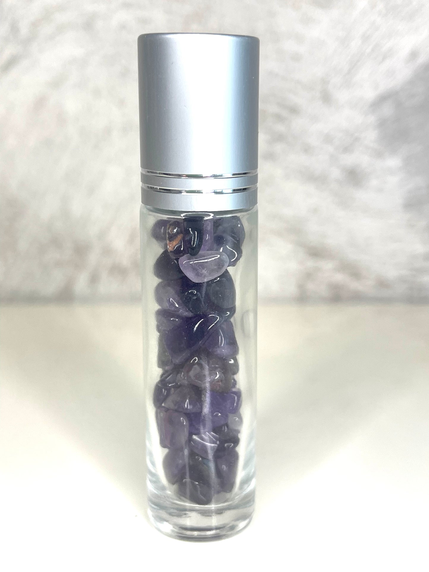 Roll-on Mineral Amatista Aromaterapia - Calma y Equilibrio