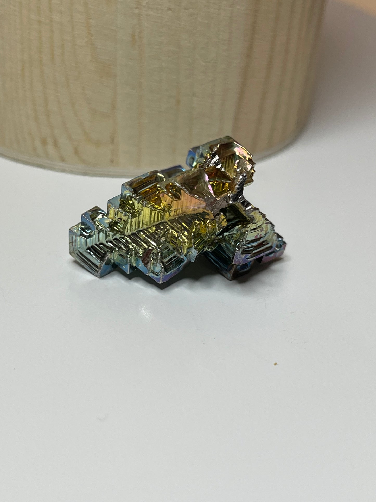 Pack Bismuto con Piedra pirita. Abundancia en Dinero