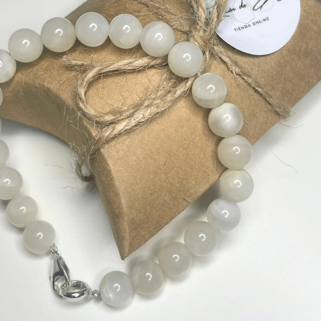 Pulsera Personalizada Piedra Luna - Energía