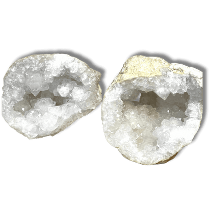 Geoda de Cuarzo Blanco Grande - Joyero Limpia Piedras